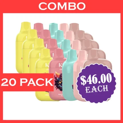 KUZ – 6000 PUFFS – 20 PACK